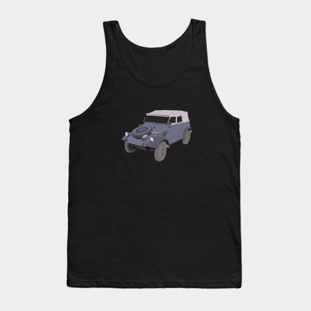 WWII German Military Vehicle Tank Top by NorseTech